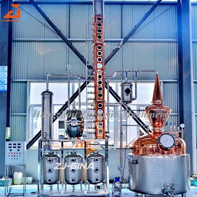 Alambic de rom cupru de 1500 de litri